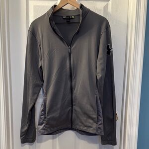 Under Armour Gray Full-Zip Jacket